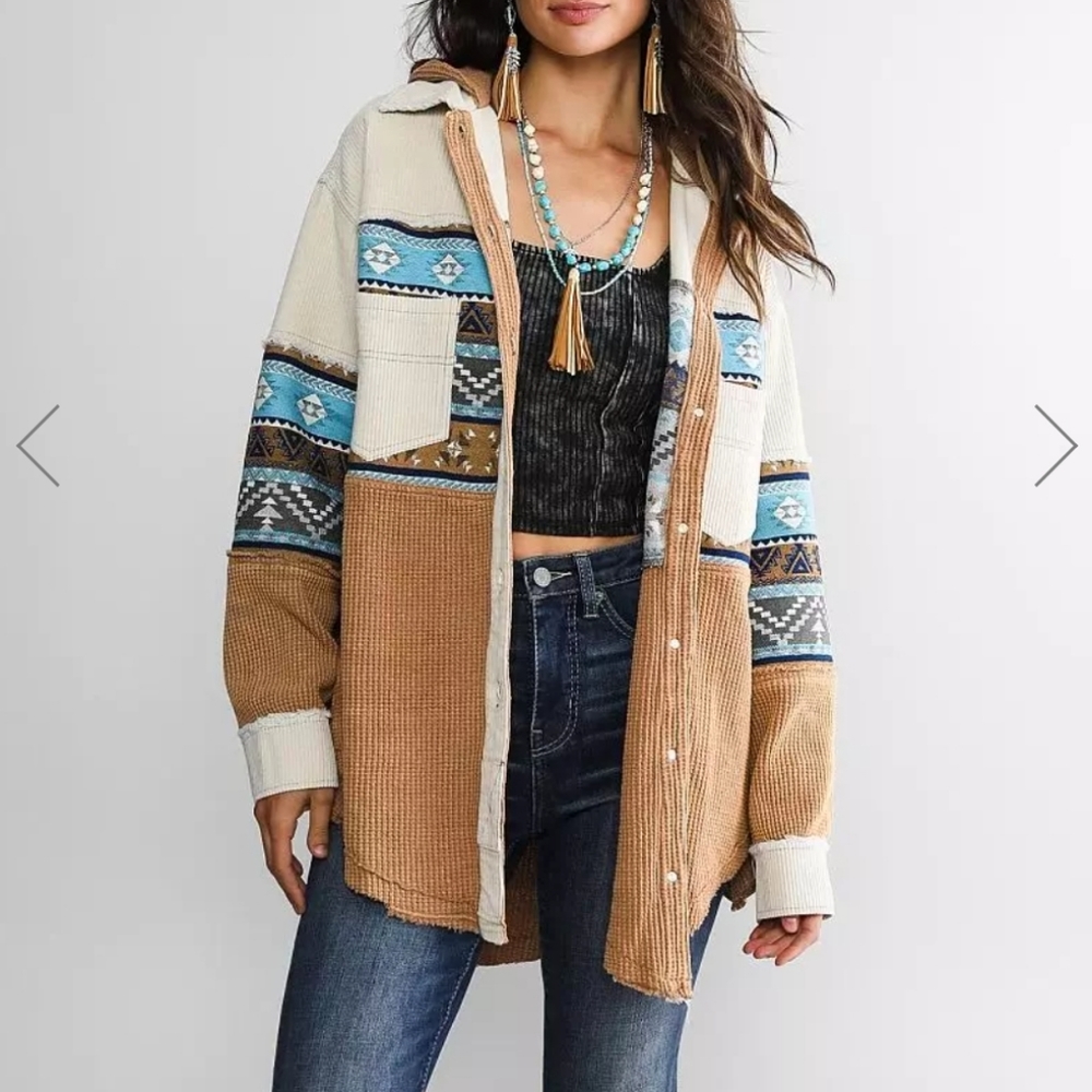 Buckle Shacket